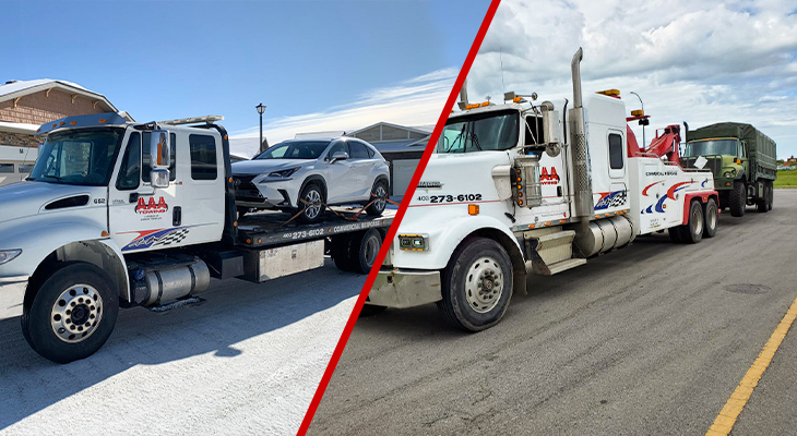 Light And Heavy Duty Towing: What’s The Difference?