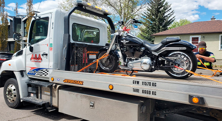 Motorcycle Towing In Calgary: What You Need To Know Before You Call