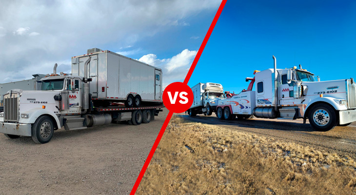 Tow Trucks Vs. Flatbeds: What’s Better For Heavy Towing?
