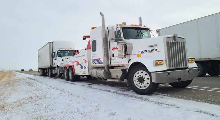 Winter Roadside Emergencies In Alberta: How a Towing Company Prepares & Helps