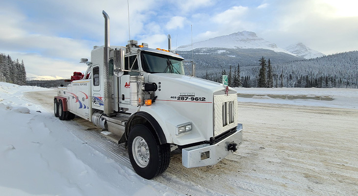 What Makes a Tow Truck Company Reliable During Alberta’s Harsh Winter