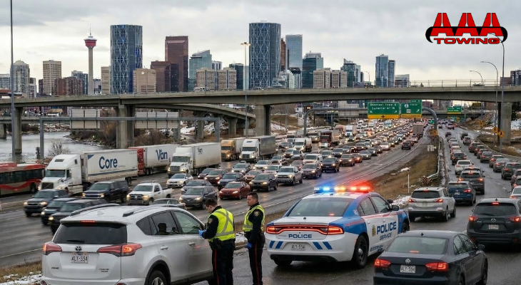 Out of Fuel in Calgary? Call Emergency Fuel Delivery Before Traffic Backs Up