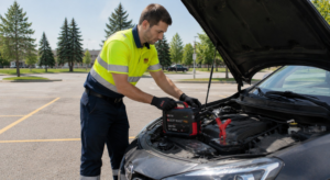 Providing Rapid Roadside Assistance to Boost Car Battery in Calgary